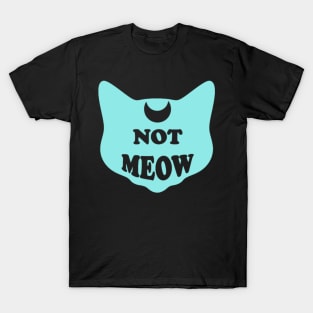 Not Meow (Pastel Blue) T-Shirt